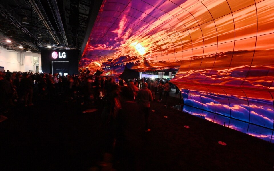 إل جي CES 2023 Flexible OLED